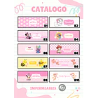Set de 4 Estuches de muda diseños varios 2