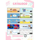 Set de 4 Estuches de muda diseños varios 5