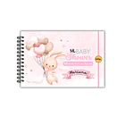 Libro buenos deseos baby shower conejita 1