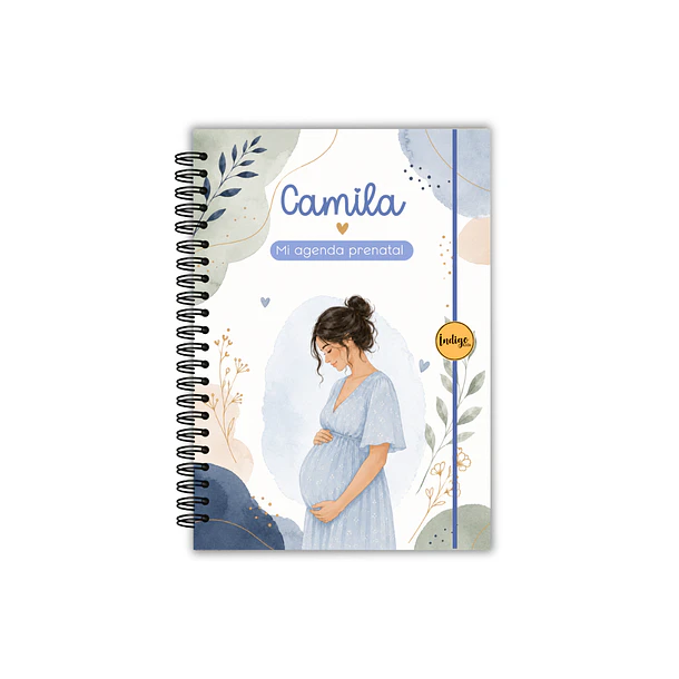 Agenda Prenatal cielo azul 1