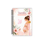 Agenda Prenatal mariposa rosa 1