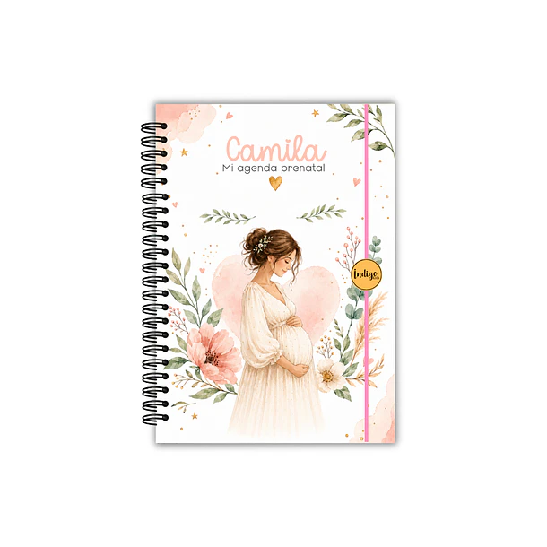 Agenda Prenatal corazón de mamá  1