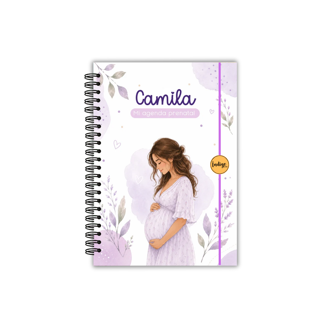 Agenda Prenatal lavanda