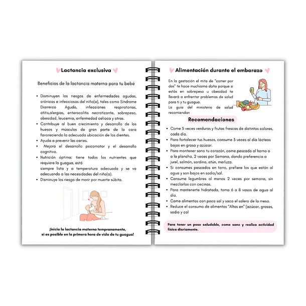 Agenda prenatal amor azul 5