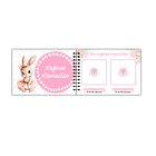Libro de buenos deseos baby shower conejita love 4