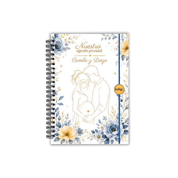 Agenda prenatal amor azul 1