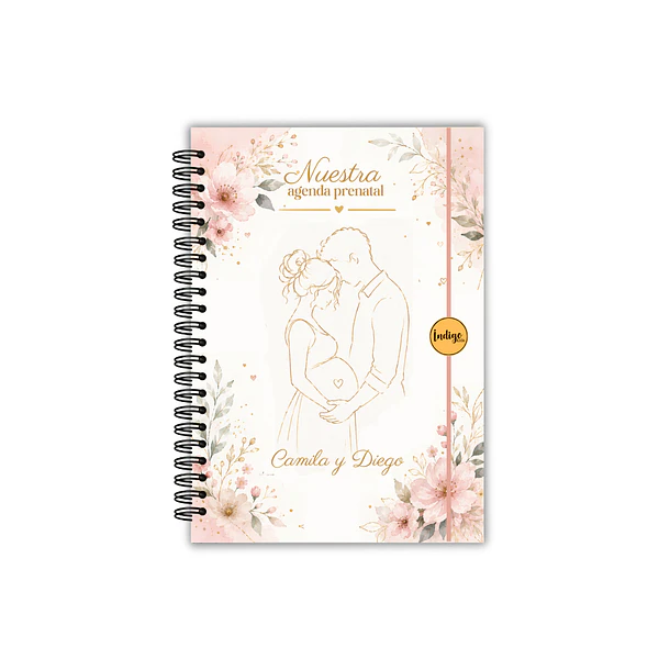Agenda prenatal amor malva 1