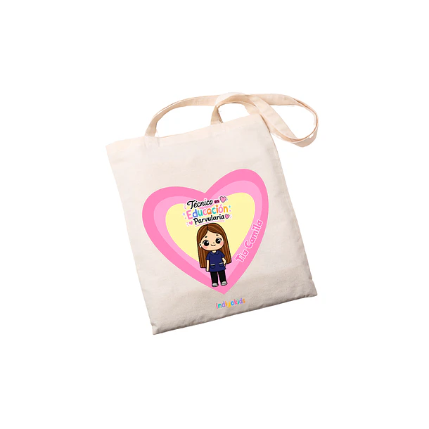 Totebag técnico en educación parvularia