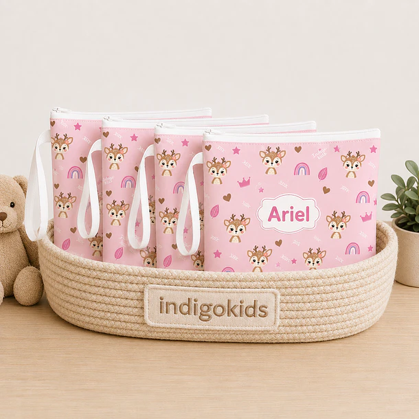 Set de 4 Bolsas  para mudas del bebé 