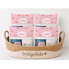 Set de 4 Estuches para mudas del bebé colección Indigo  1