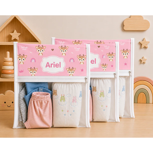 Set de 3 Estuches para mudas del bebé 