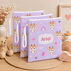 Set de 3 Bolsas  para mudas del bebé personalizado  10