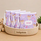 Set de 4 Bolsas  para mudas del bebé personalizado  8