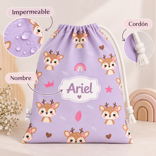 Bolsa impermeable para colación o multiuso 2