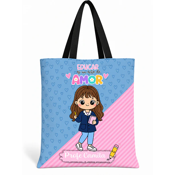 Totebag profesora
