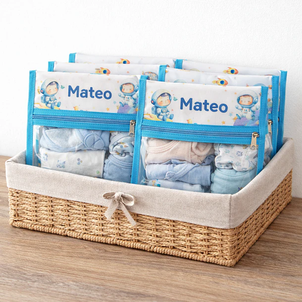 Estuche para mudas del bebé diseños varios
