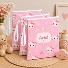Set de 3 Bolsas  para mudas del bebé personalizado  11