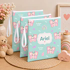 Set de 3 Bolsas  para mudas del bebé personalizado  12
