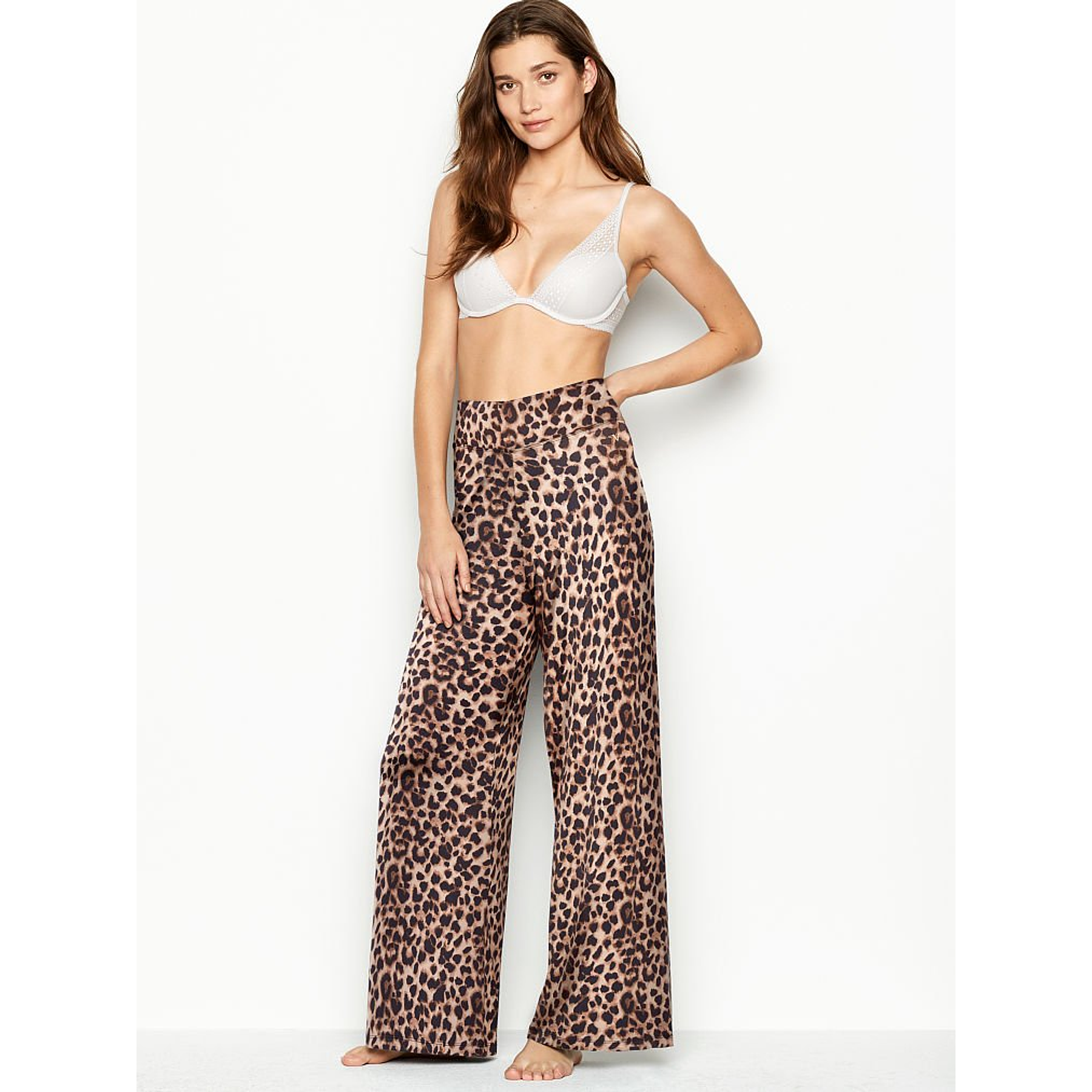 Pantalon Animal print Modal