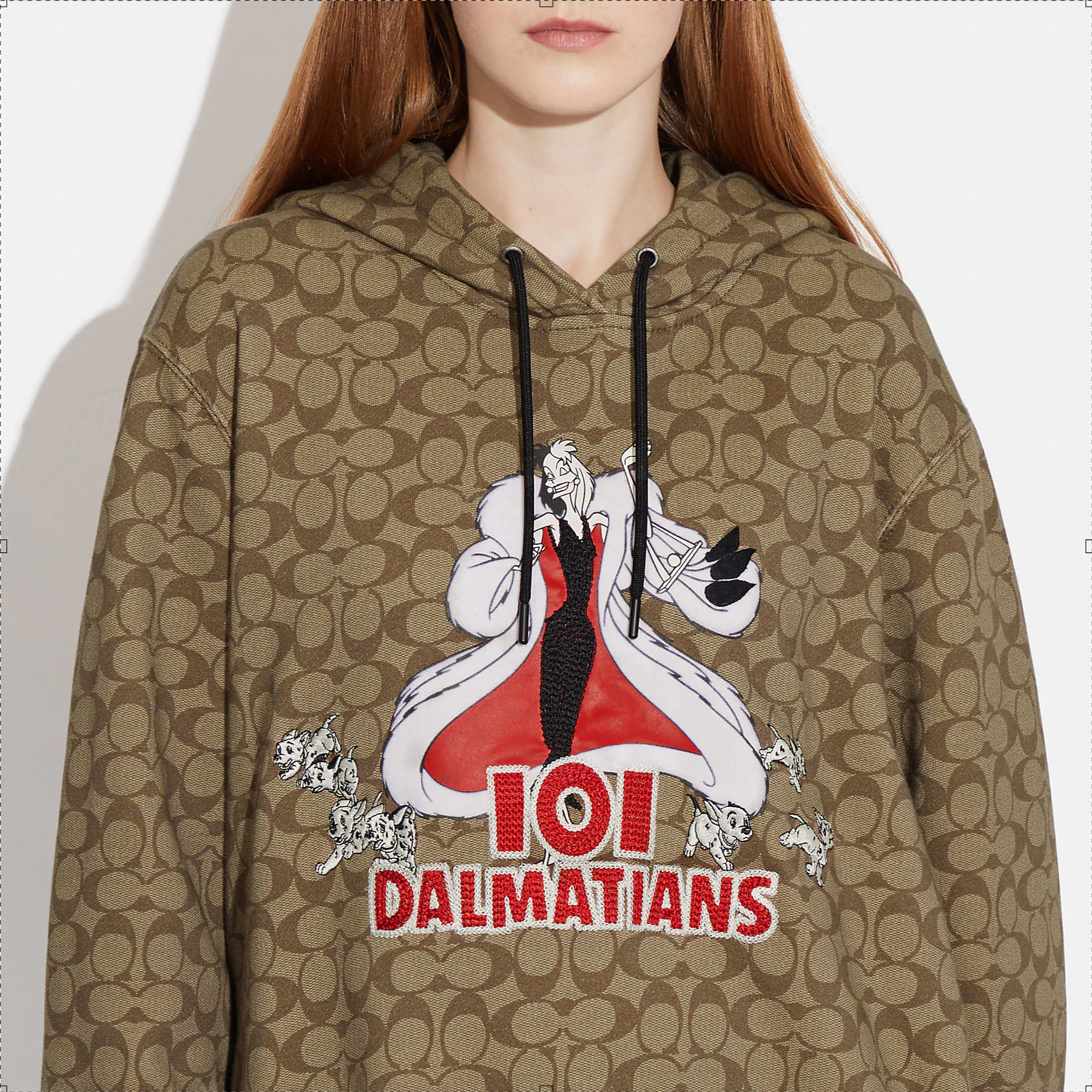 Poleron Disney X Coach -  Signature 101 Dalmatians Hoodie