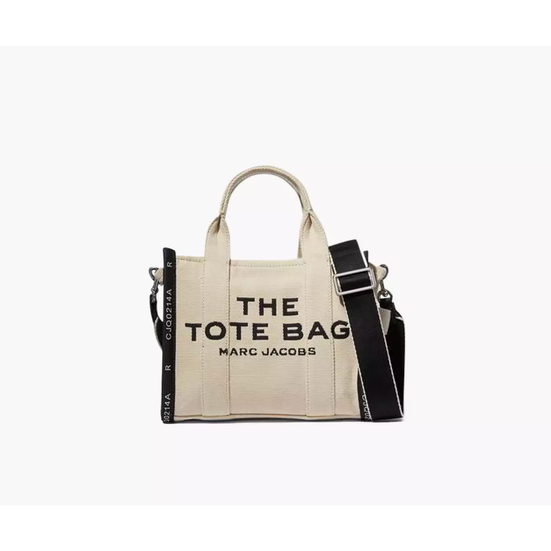 The Tote Bag Small - Jacquard Warm Sand