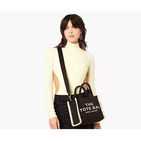 The Tote Bag Small - Jacquard Black