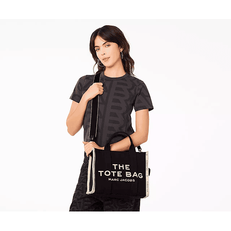 The Tote Bag Medium - Jacquard Black