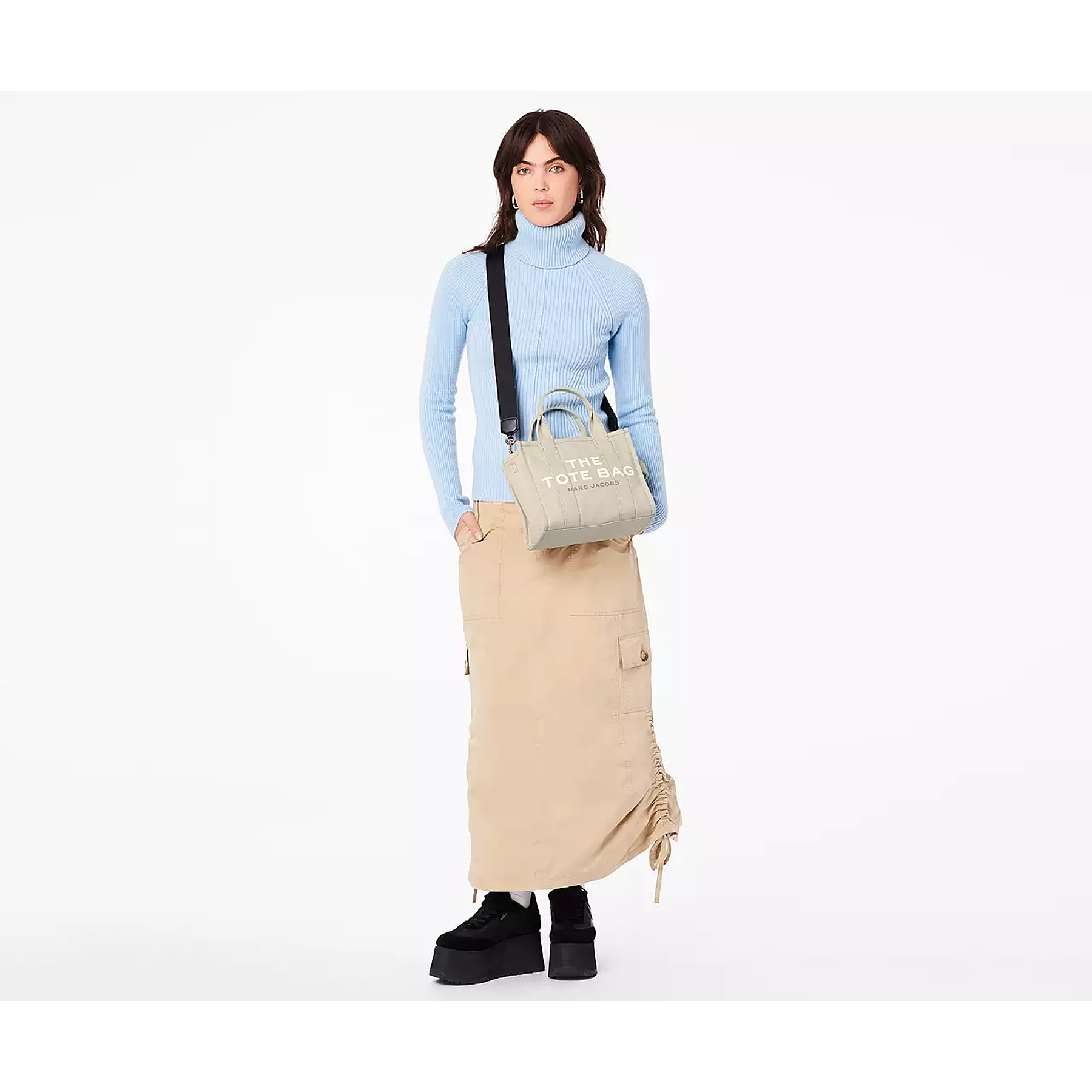 The Tote Bag Small - Beige