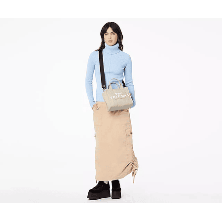 The Tote Bag Small - Beige