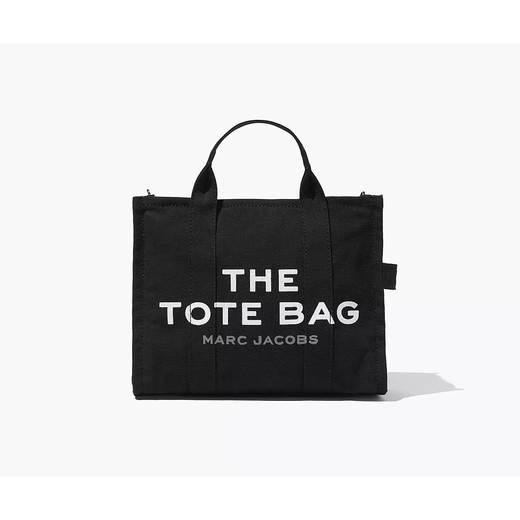 The Tote Bag Medium Canvas Black