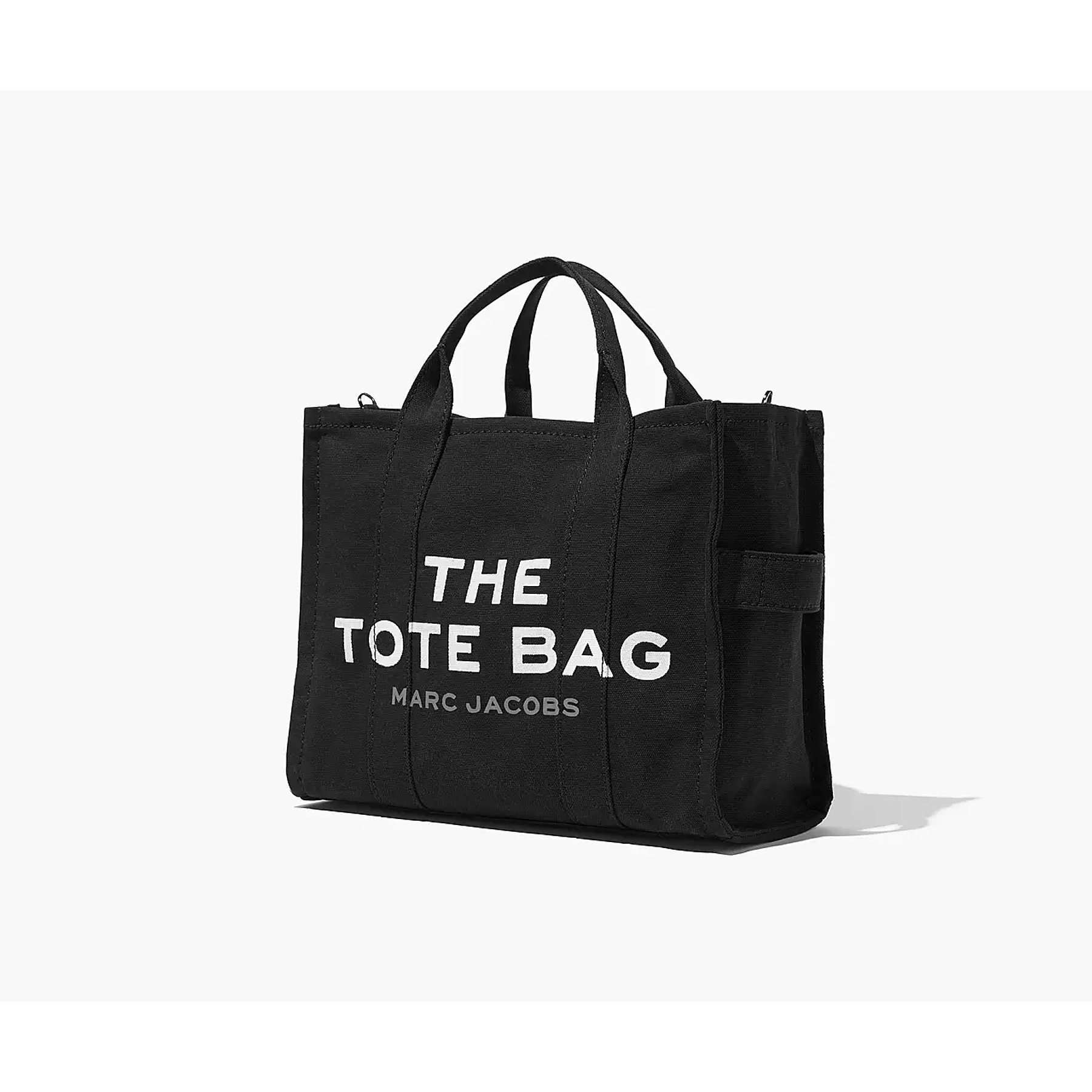 The Tote Bag Medium Canvas Black