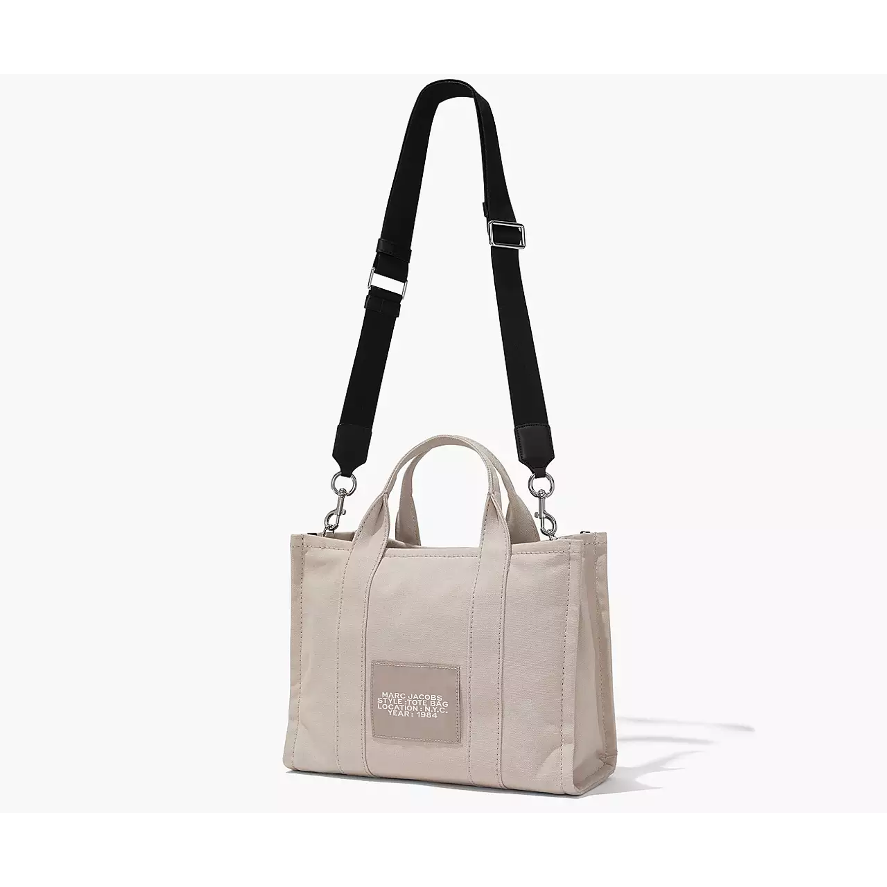 The Tote Bag Medium Canvas Beige