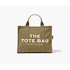The Tote Bag Medium Canvas Slate Green