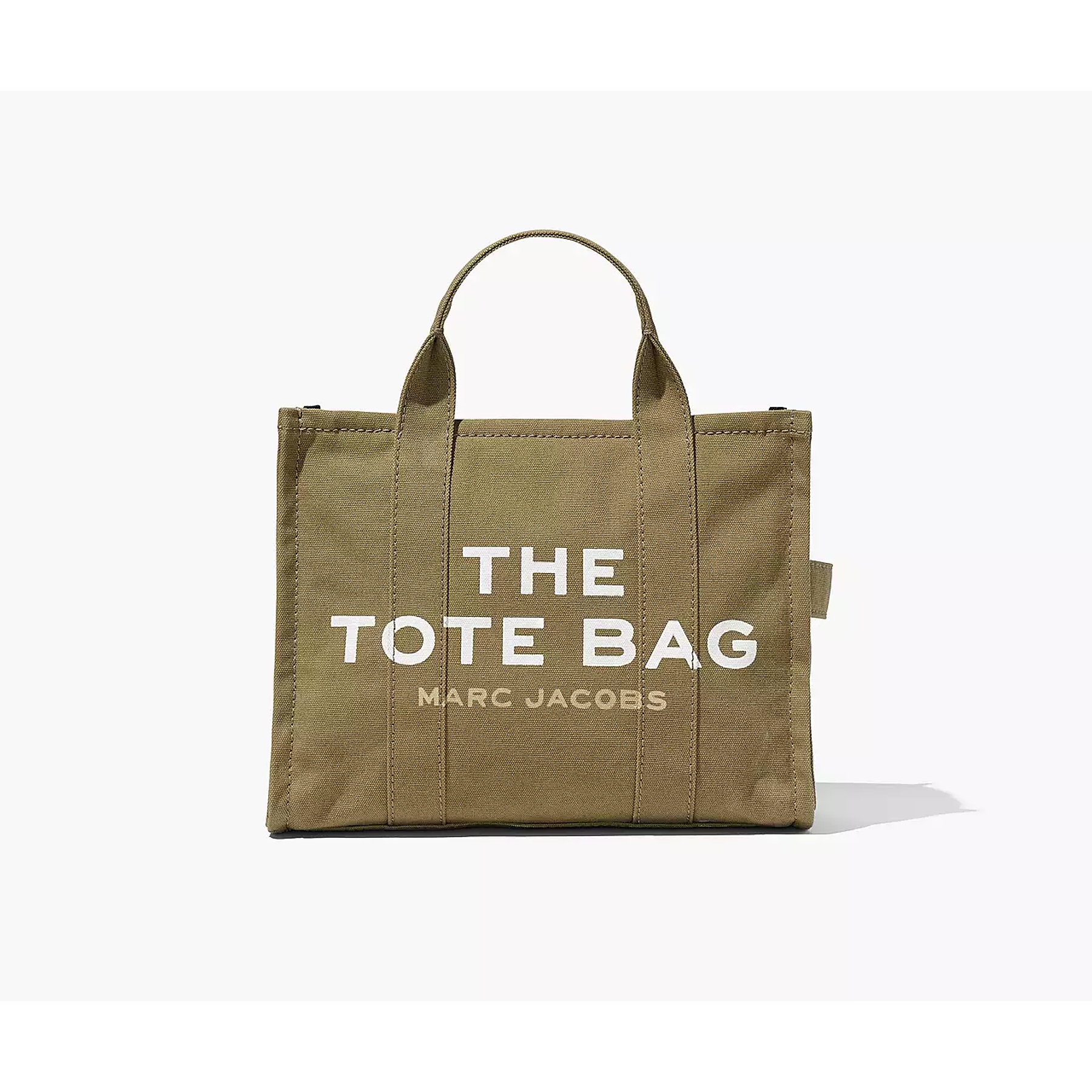 The Tote Bag Medium Canvas Slate Green