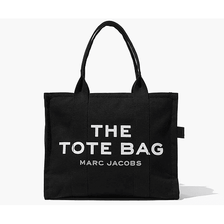 The Tote Bag Large Canvas Black