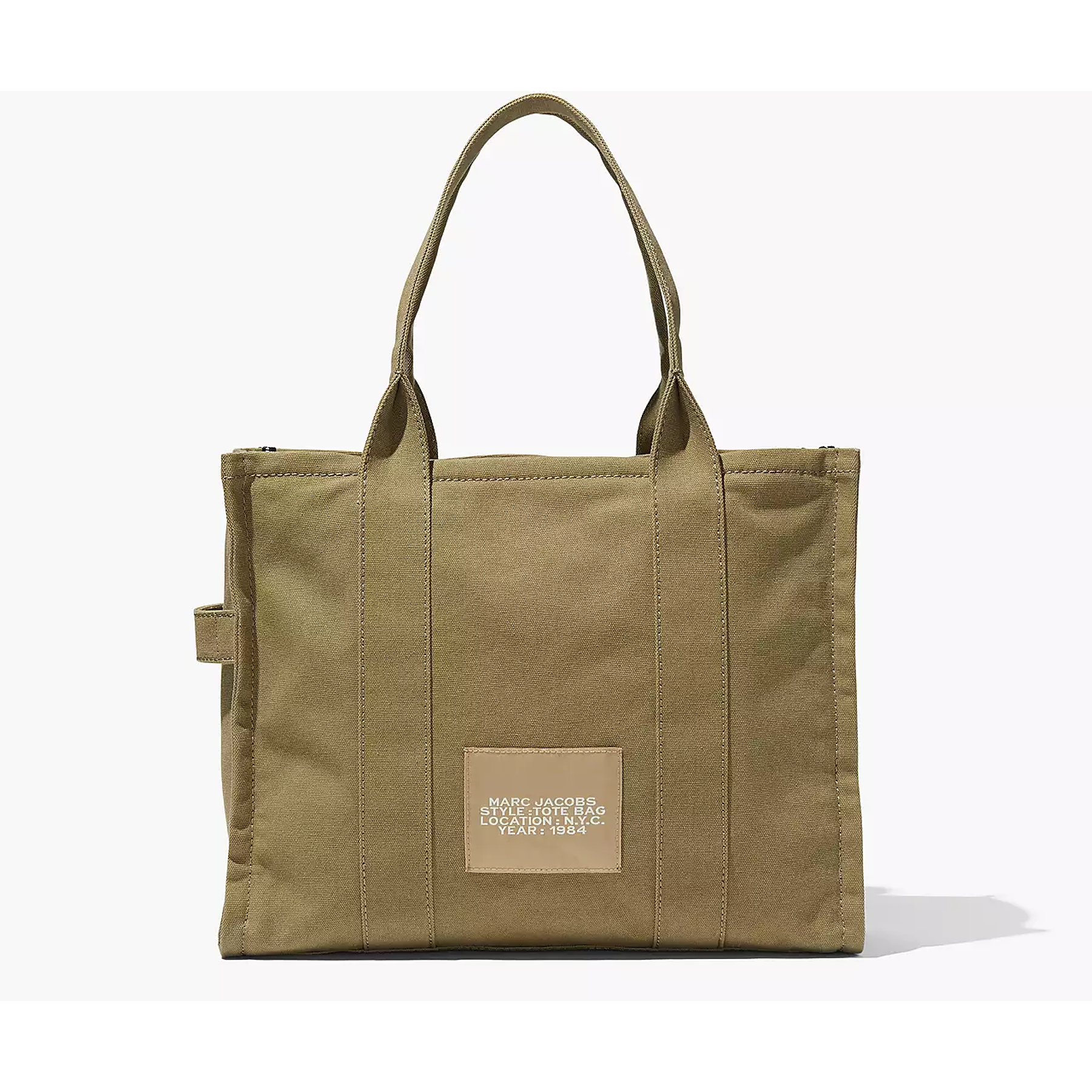 The Tote Bag Large Canvas Slate Green