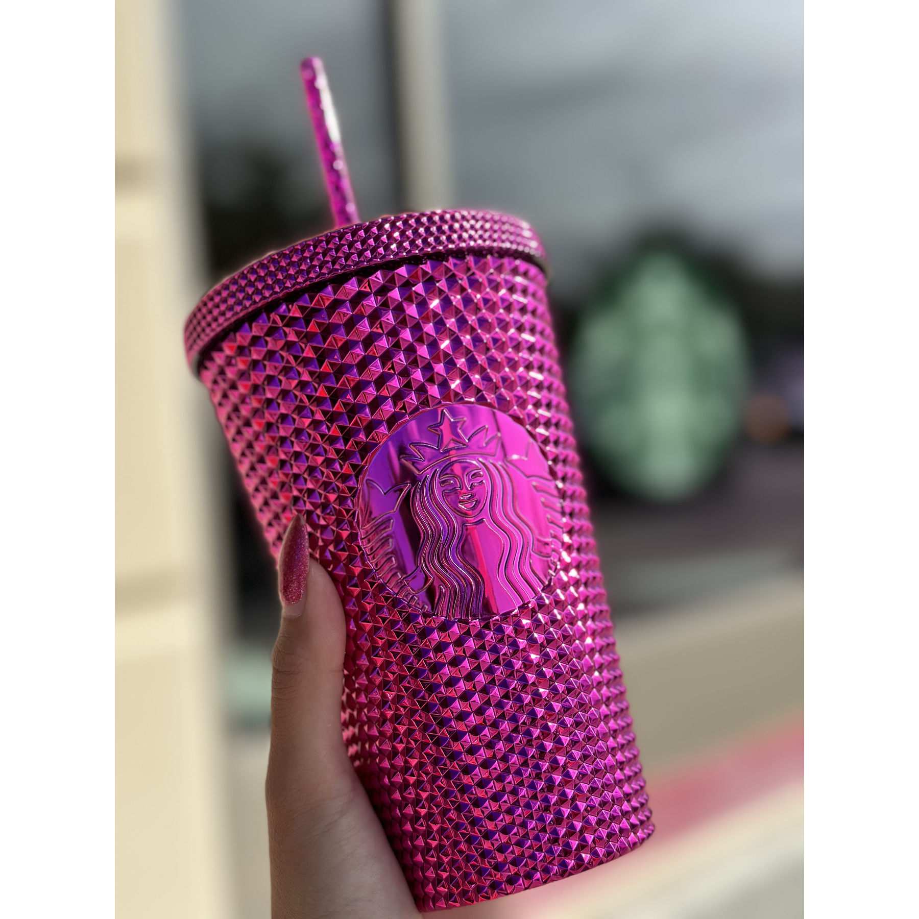 Cup Starbucks Pink 