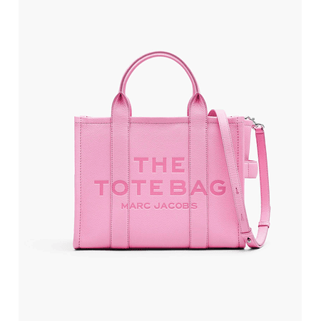 The Tote Bag Medium Cuero Fluro Candy Pink