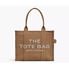 The Tote Bag Large - Jacquard Camel