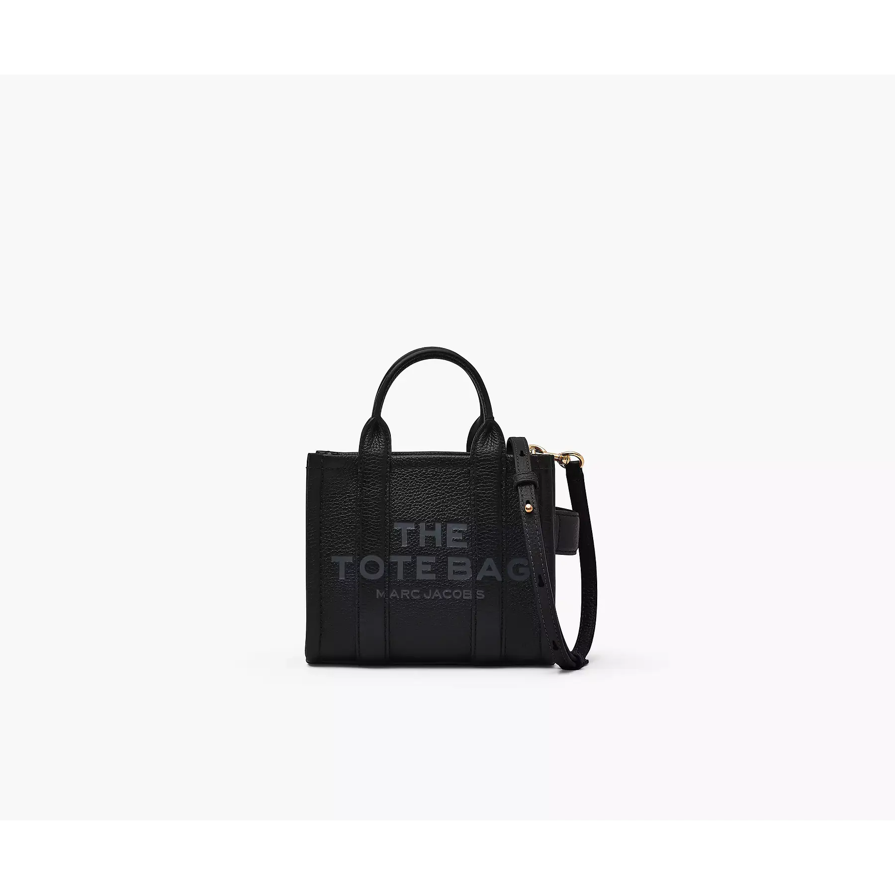 The Tote Bag Small Cuero Petal Black