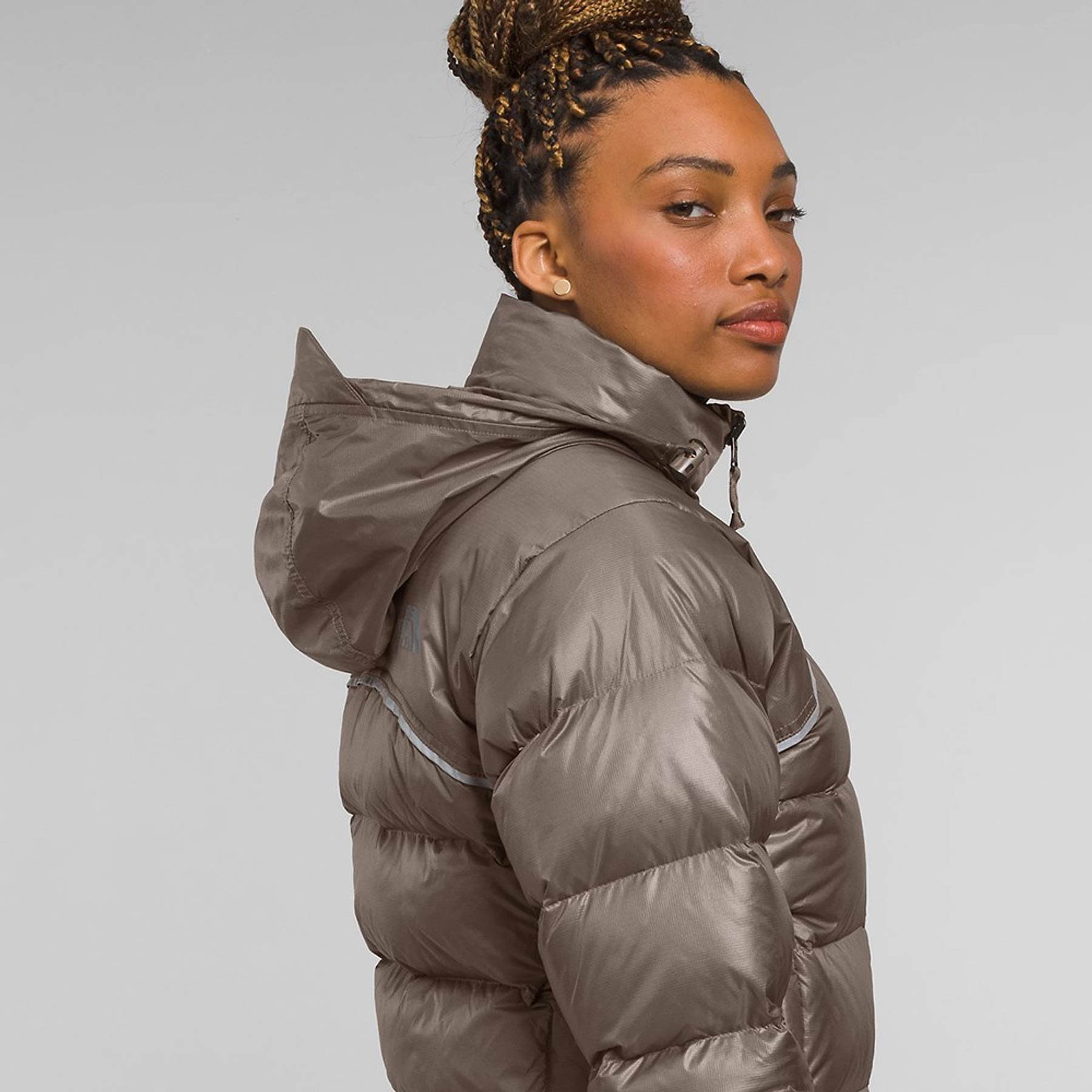 Retro Nuptse 2000 Falcon Brown