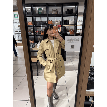 Solid Mid Trench Kaki 