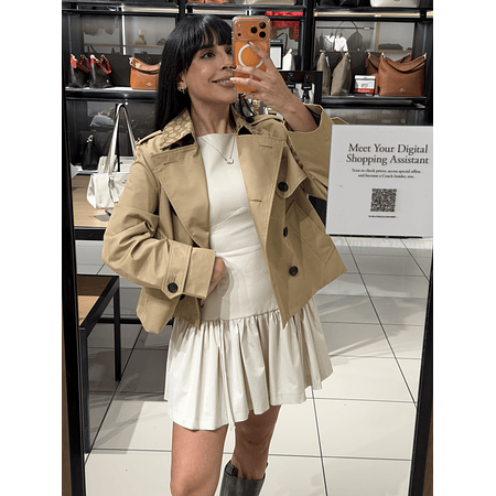 Trench Short Coach Khaki
