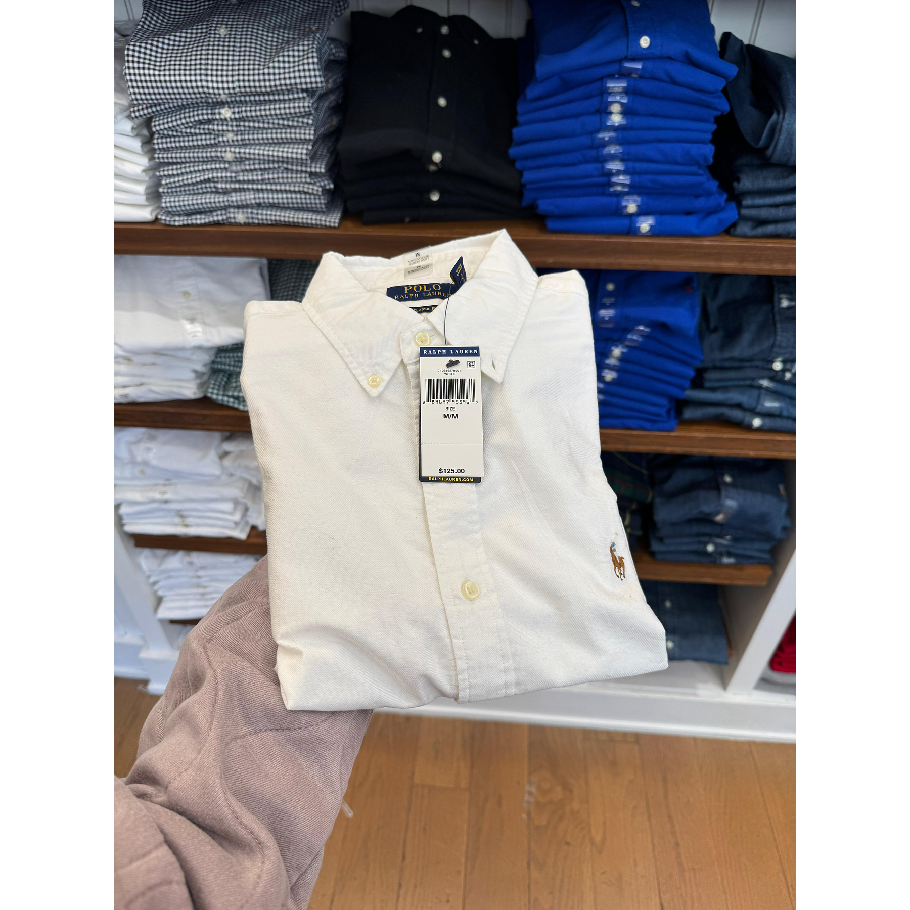 Oxford Hombre Classic Fit