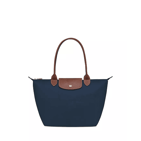Le Pliage Original Medium Nylon Tote Bag Navy