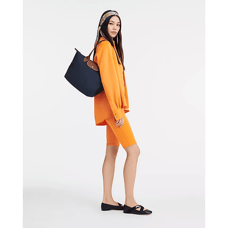 Le Pliage Original Medium Nylon Tote Bag Navy