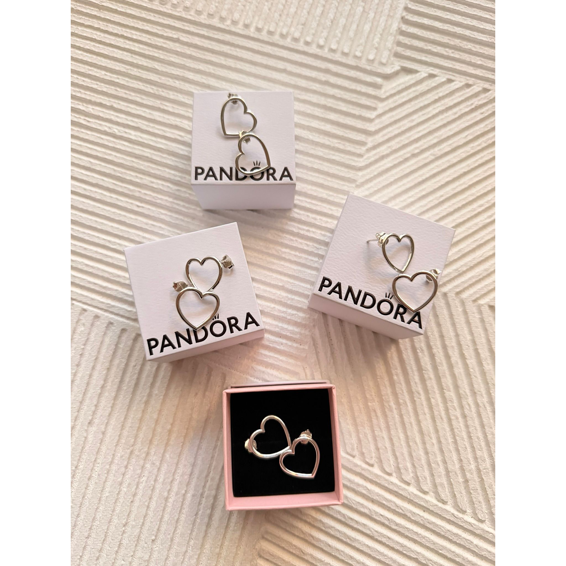 Aros corazón Pandora