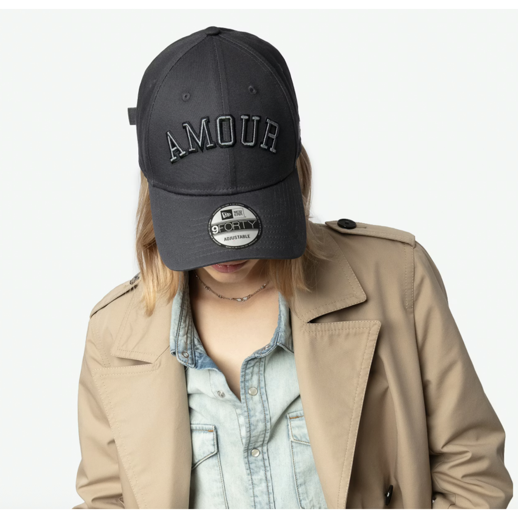 New Era x ZV Amour Cap Dark Grey