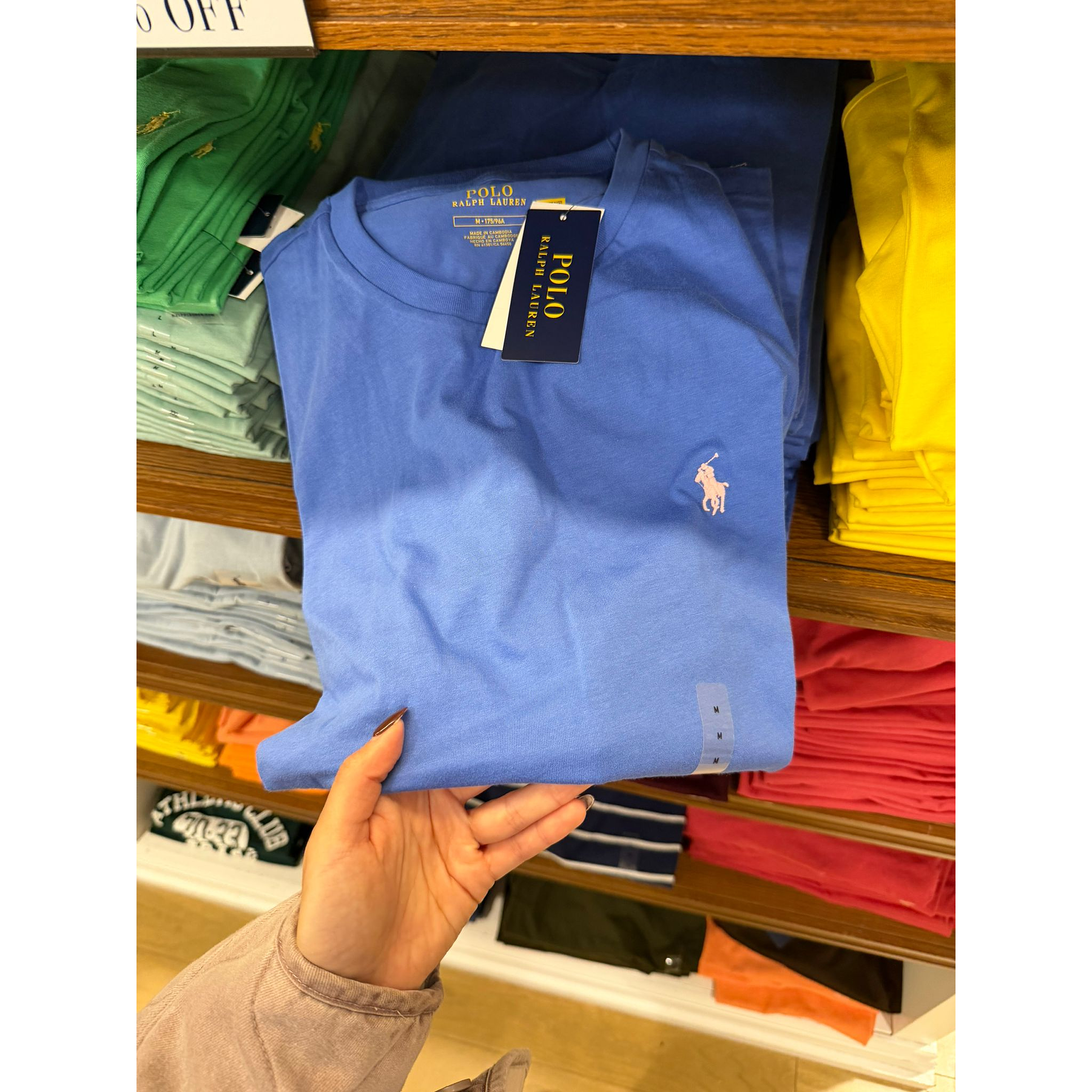 Polera Polo Light Blue