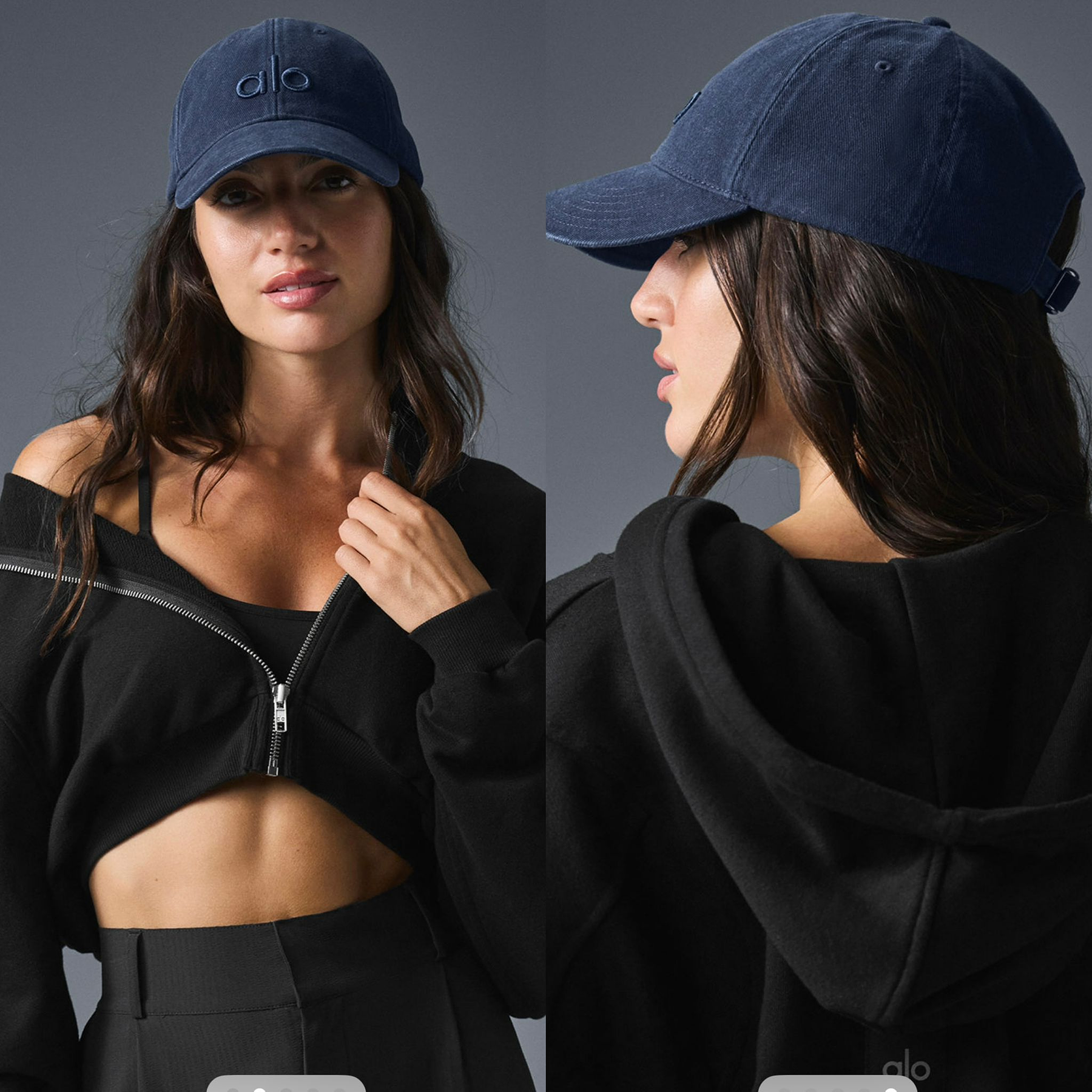 Gorra Alo Washed off dusty Vintage Navy